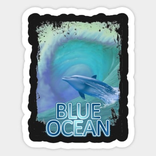 Blue Ocean Sticker